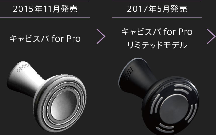 進化し続けるキャビスパ for Pro シリーズ