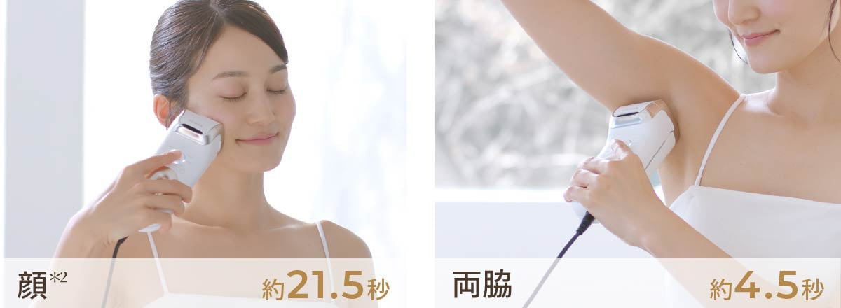 顔／両脇
